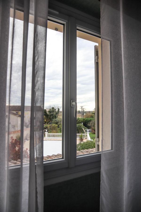 "Les Peyres" Hotell Lamothe-Landerron Exteriör bild